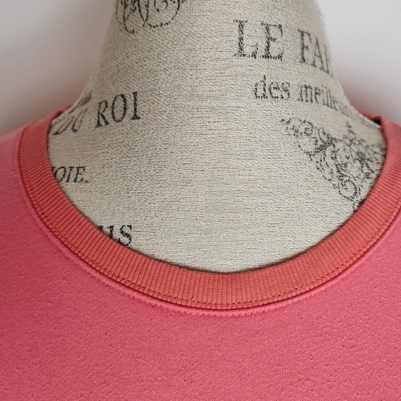 Anne Taylor Pink French Sweatshirt - Picture 6 of 12